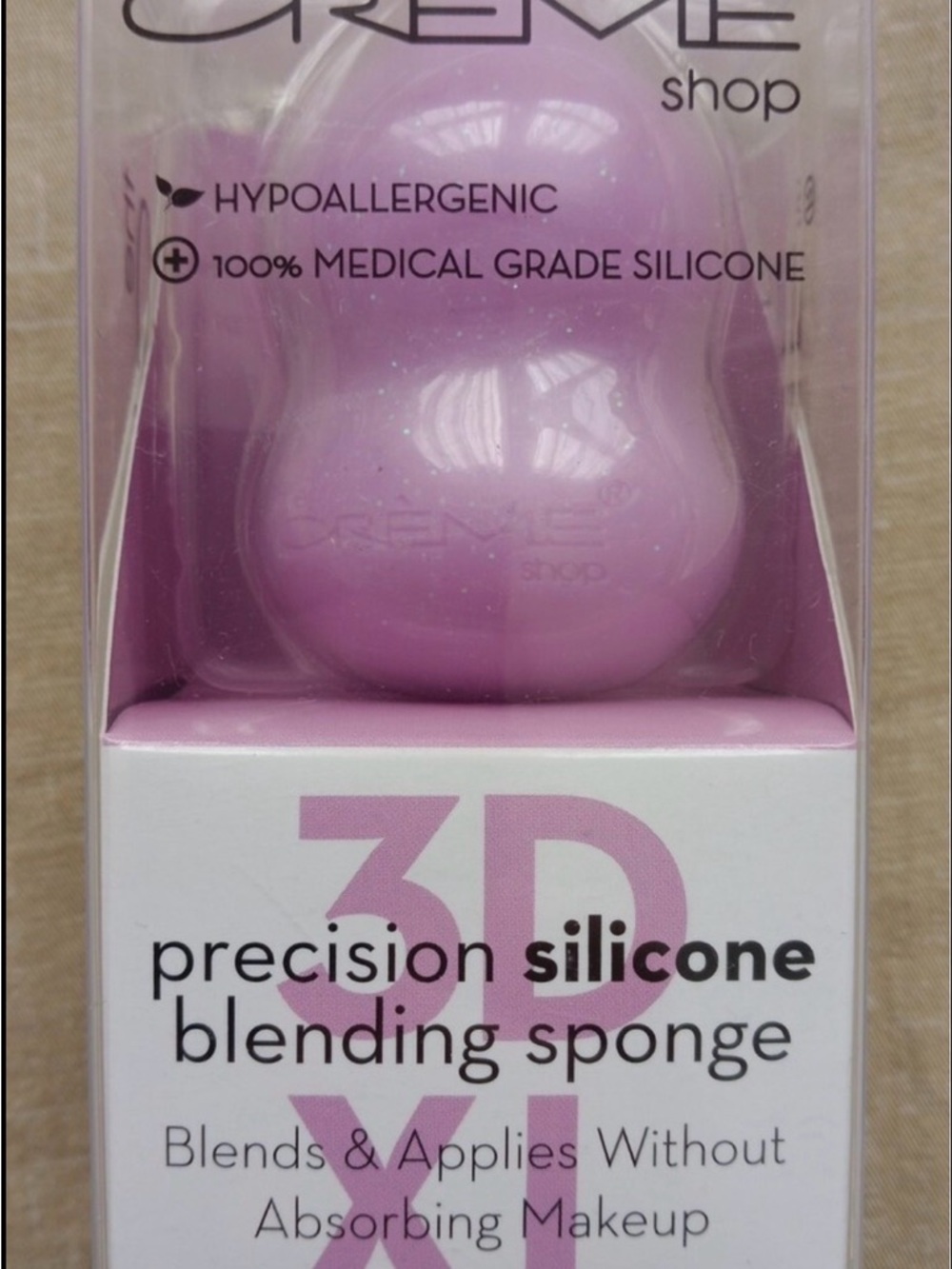 3D XL Silicone Makeup Sponge Set Red Purple Beauty Blender - Picture 5 of 6